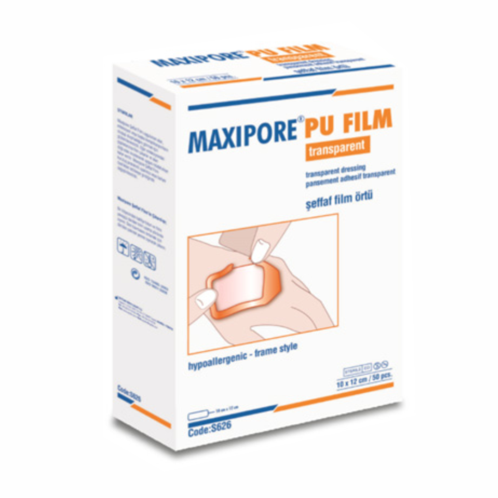 Maxi Pore Şeffaf Film Örtüsü 9*10 cm