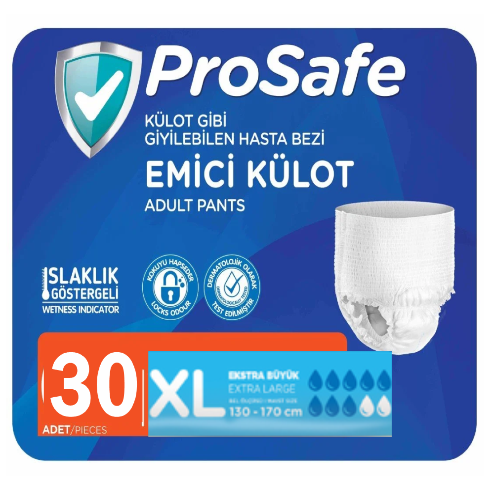 Prosafe Emici Külot Hasta Bezi 30'lu XLarge