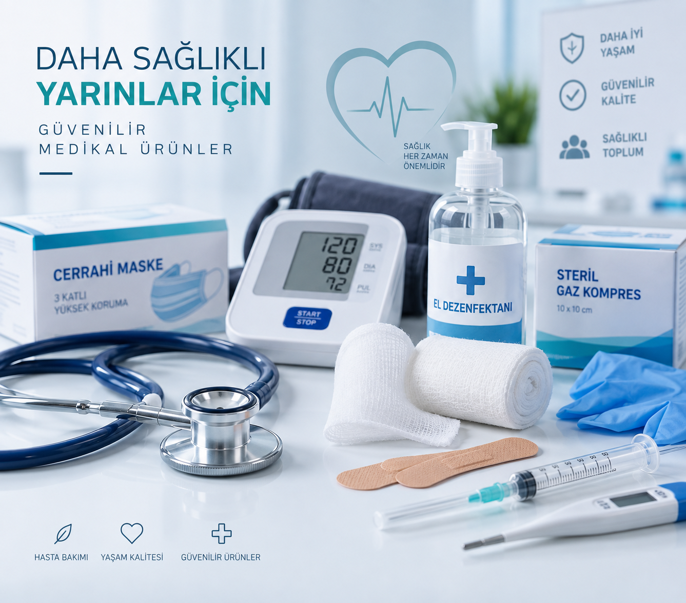 Hasta Odası | Sağlıklı Yaşam, Konforlu Bakım